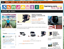 Tablet Screenshot of barrera-cero.com
